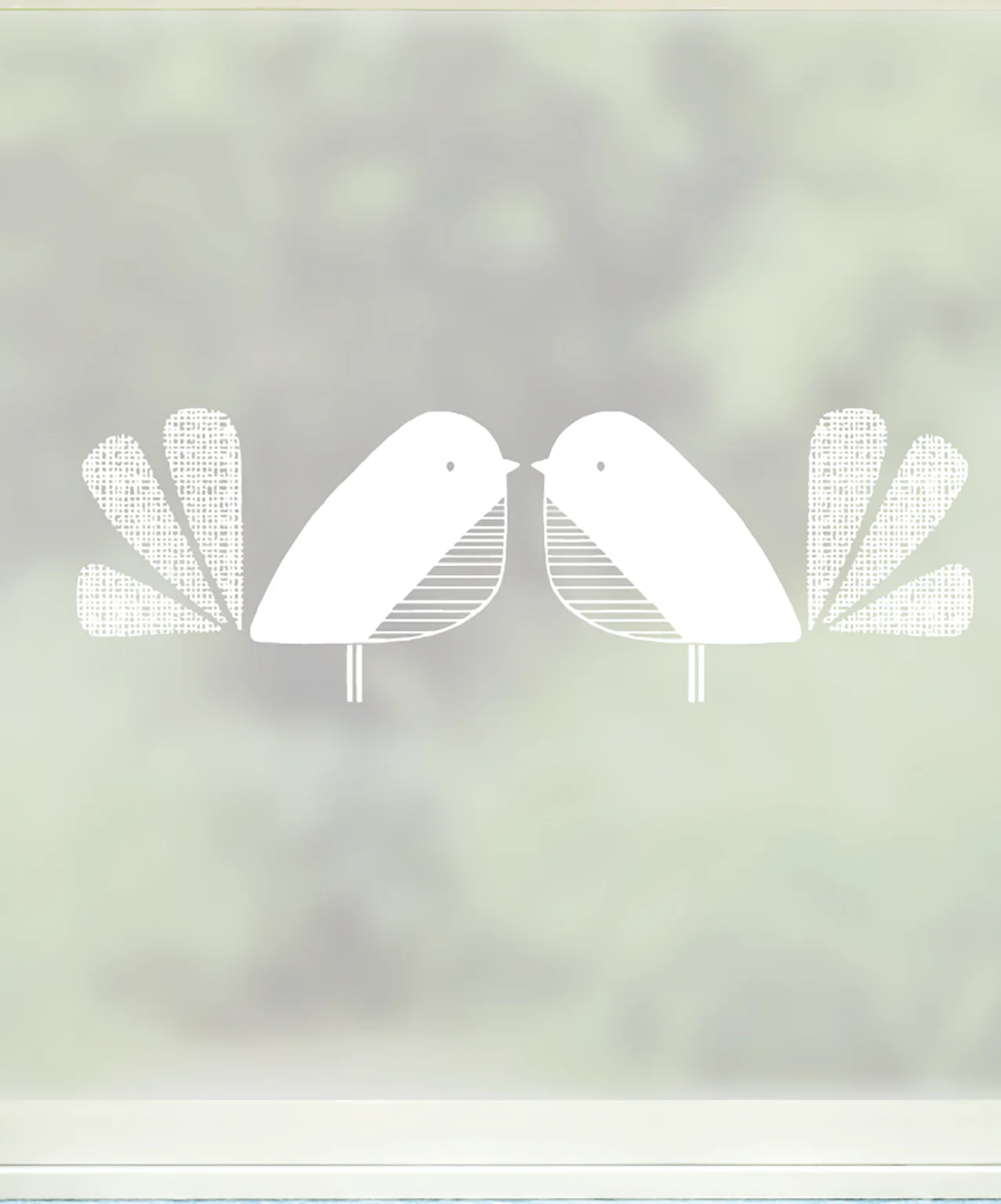 Baby Birds Pair - JoJo CoCo Designer Window Film - Image 2