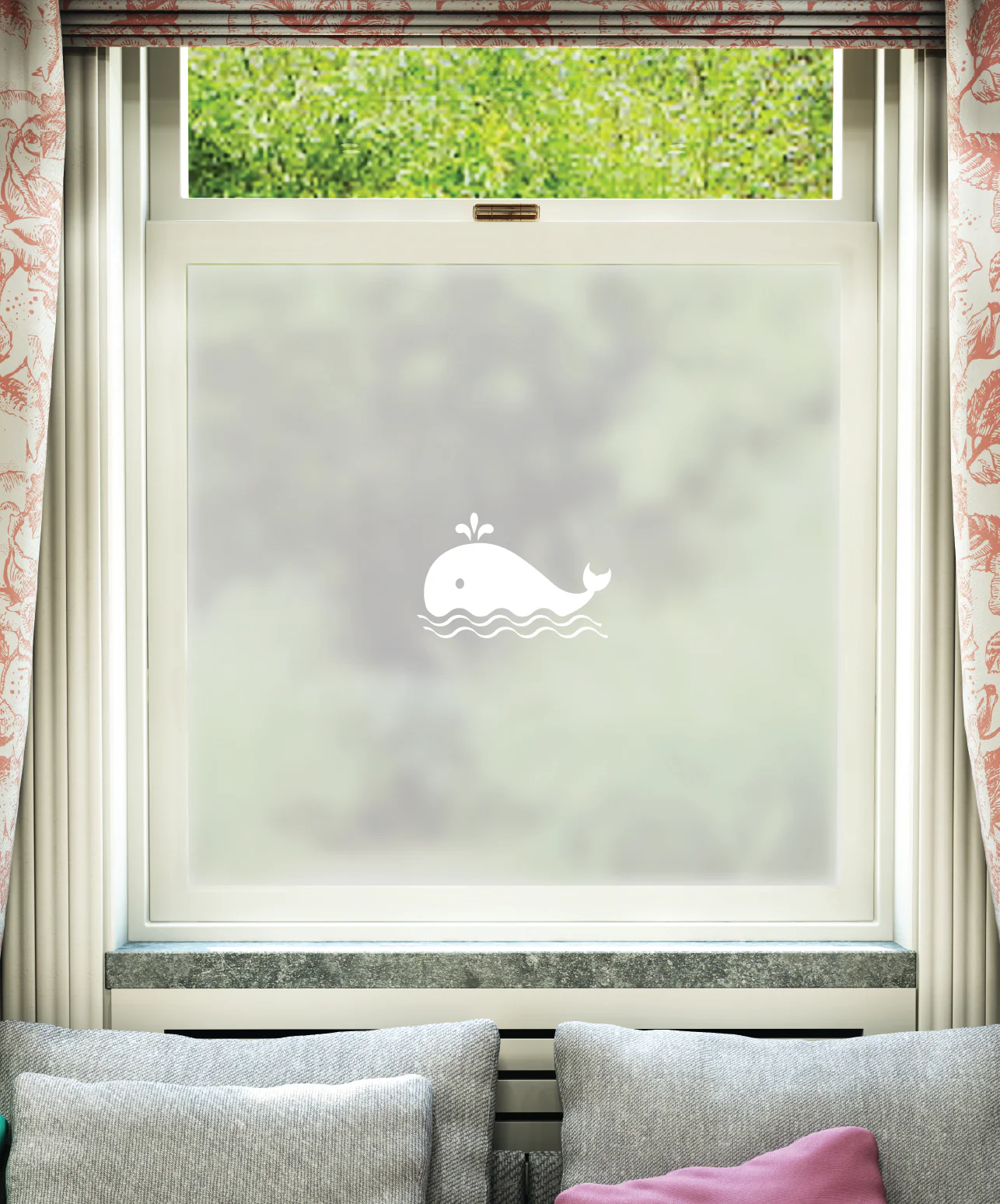 Ballena White Printed Pattern