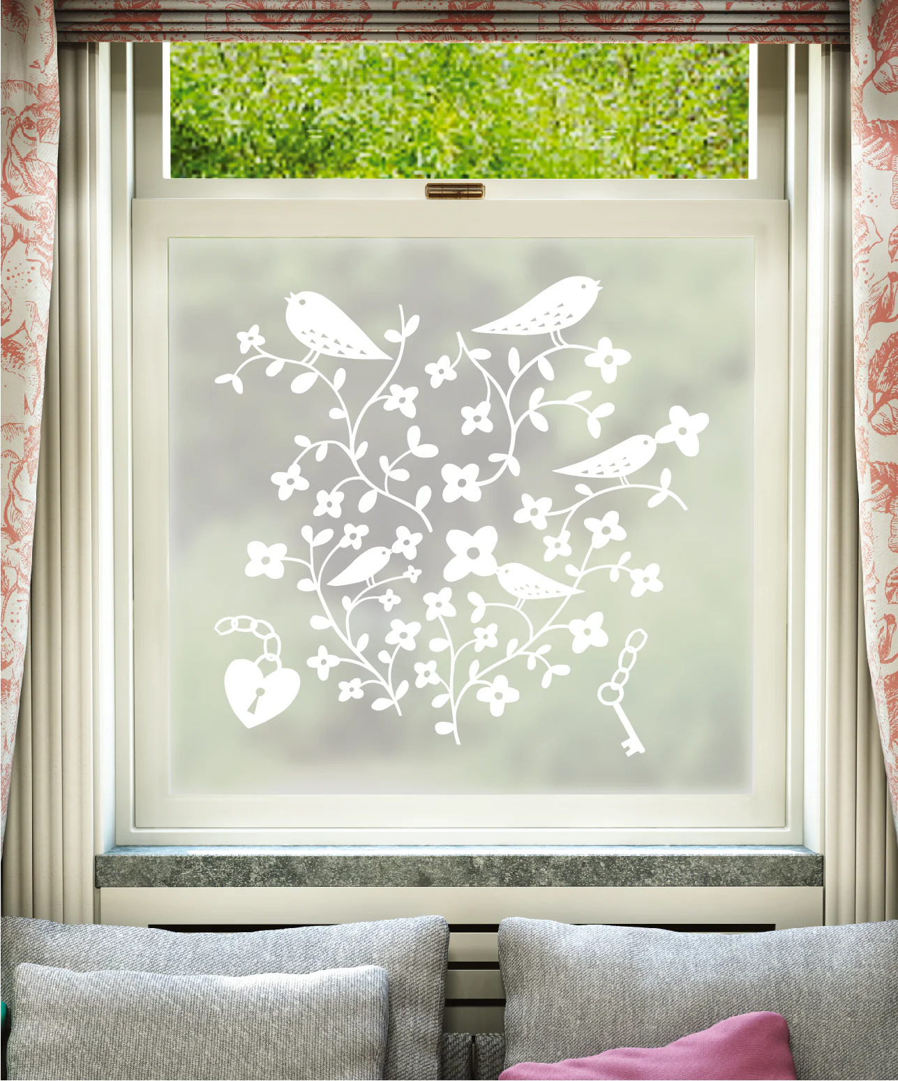 Bird Pattern - Rob Ryan Designer Window Film