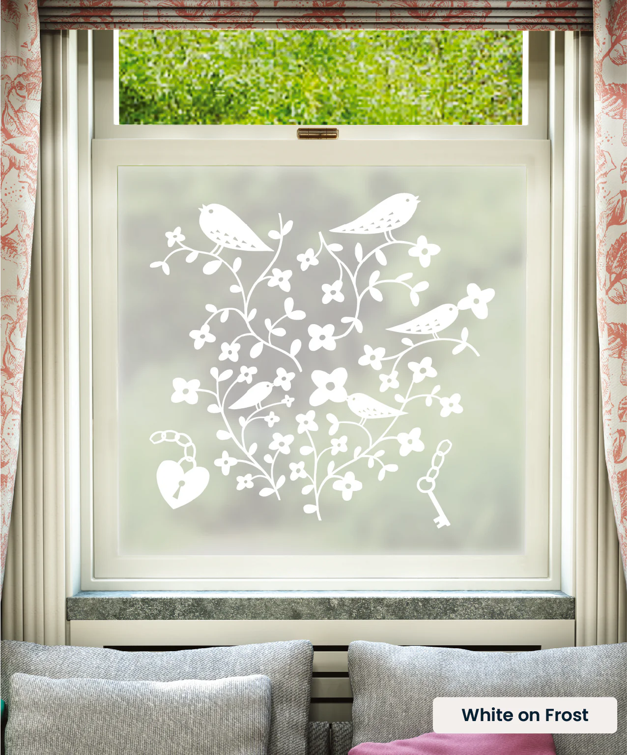 Bird Pattern - Rob Ryan Designer Window Film - Image 2