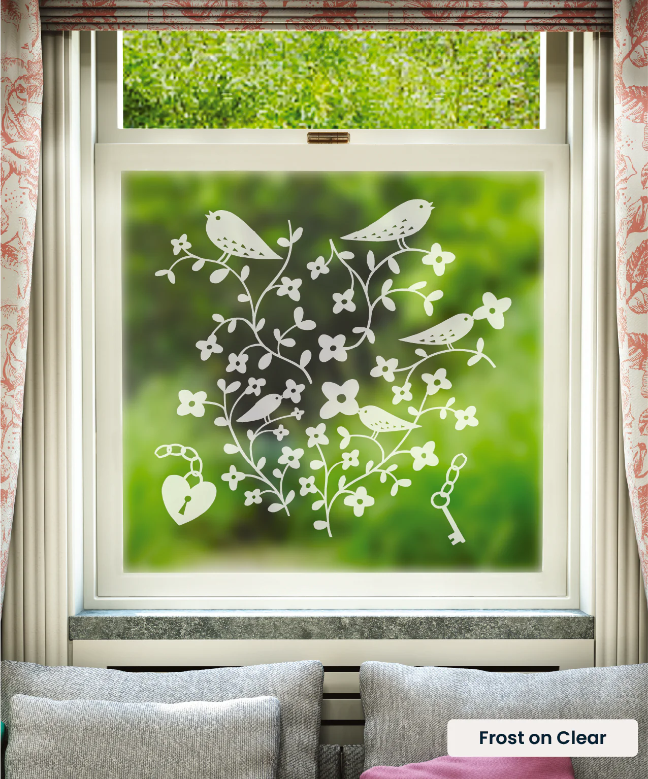 Bird Pattern - Rob Ryan Designer Window Film - Image 3