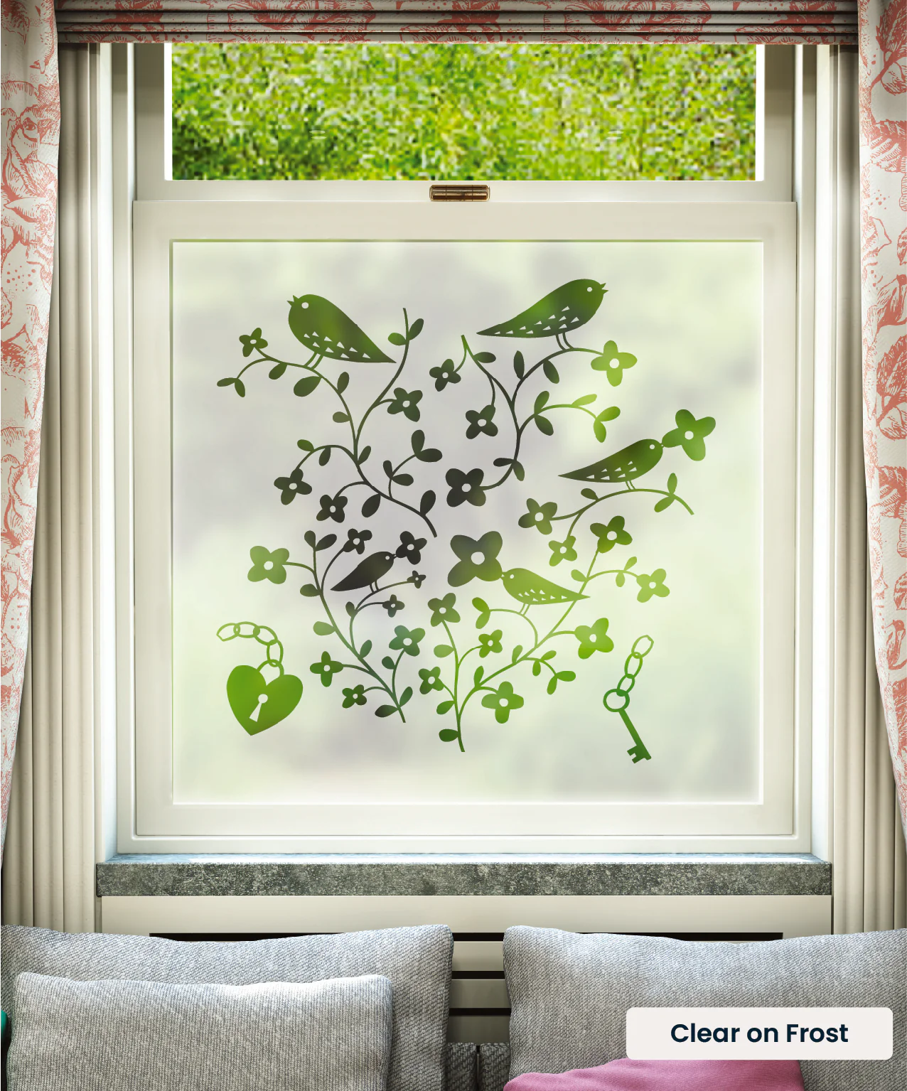 Bird Pattern - Rob Ryan Designer Window Film - Image 4