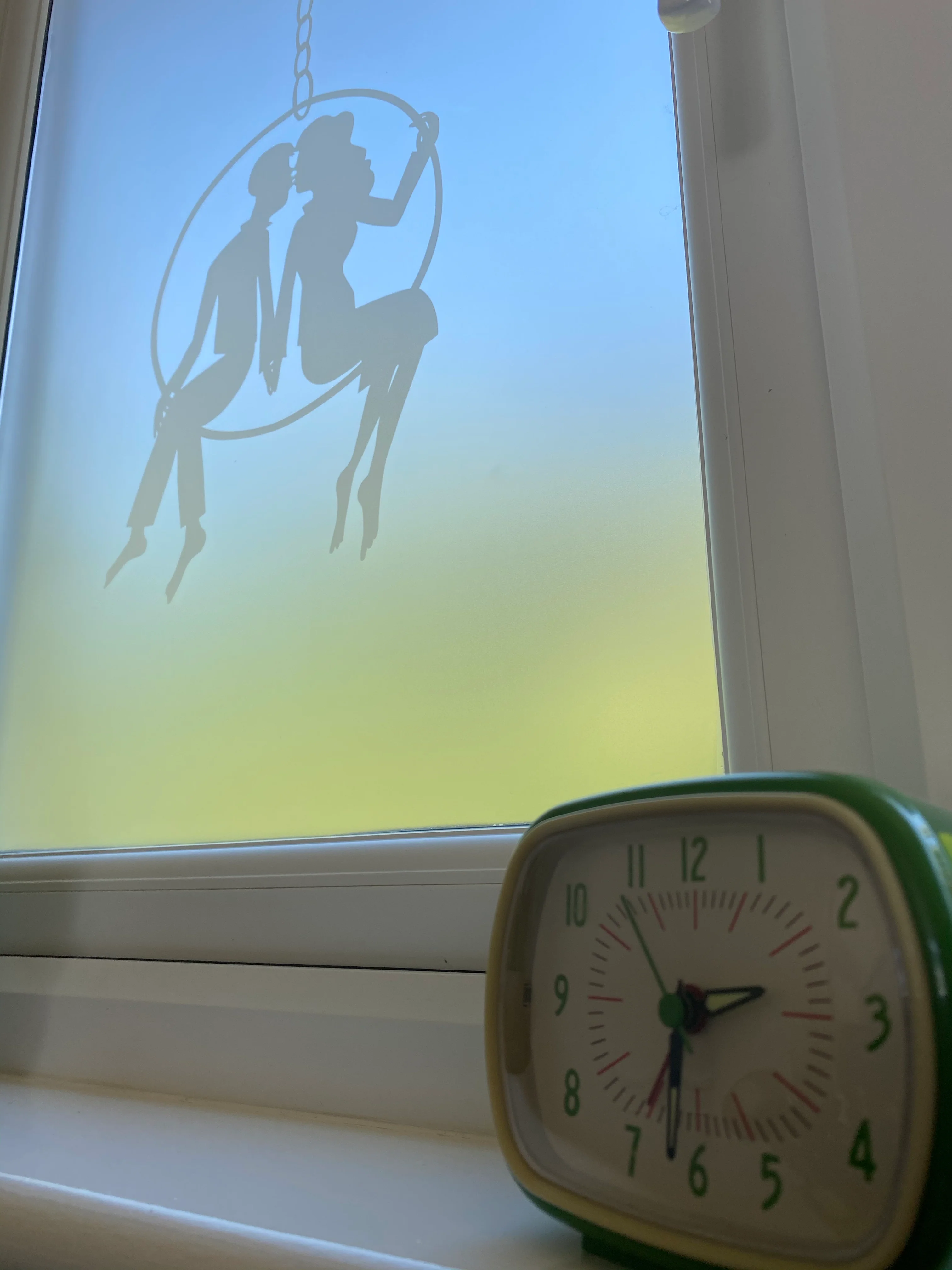 Couple in a Hoop - Rob Ryan Designer Window Film - Image 7