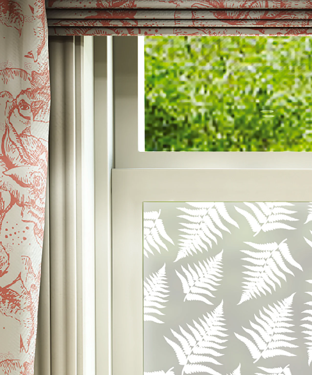 Farne White Printed Pattern - Image 2