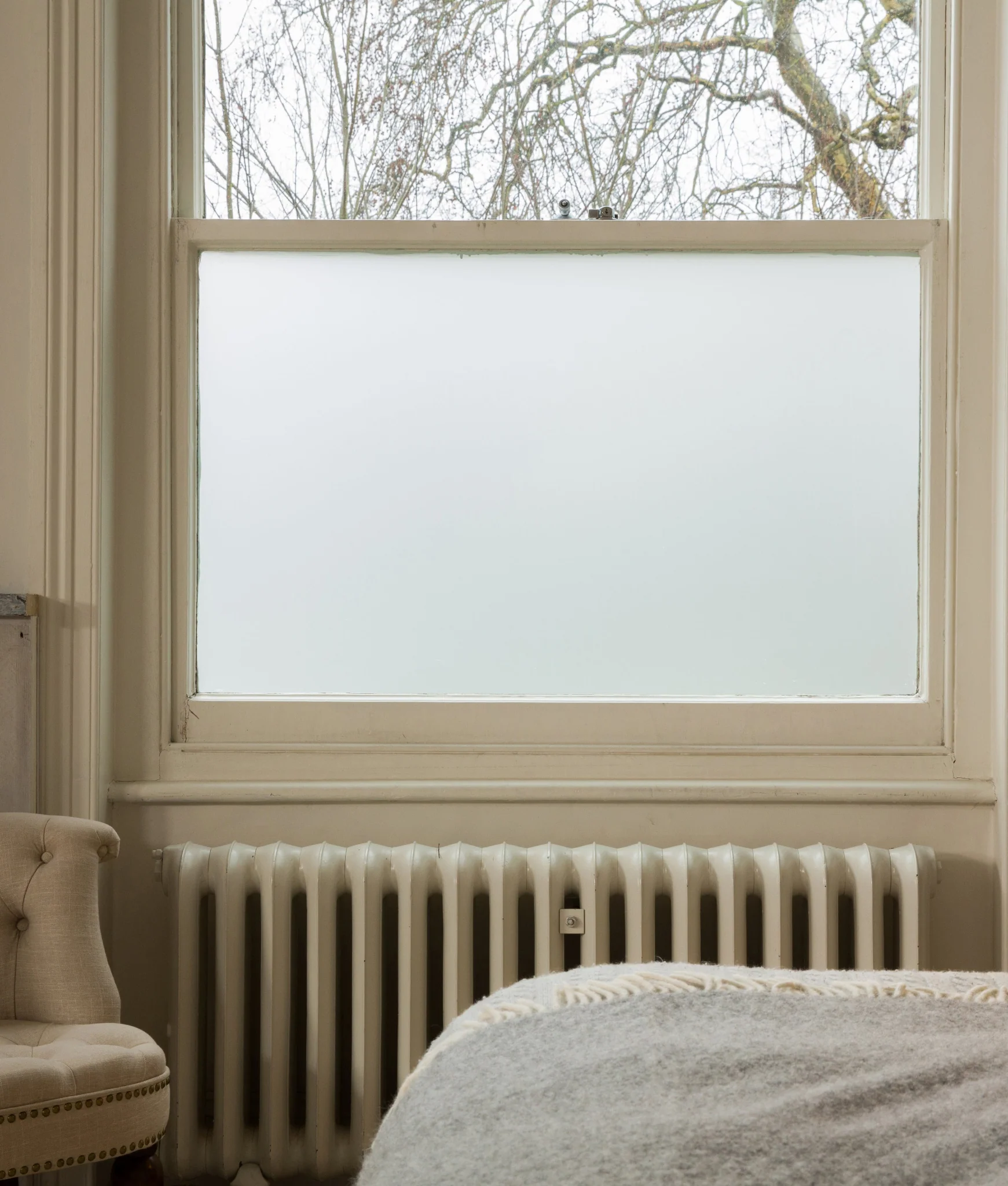 Frosted Privacy Window Film - Made to Measure - Image 3