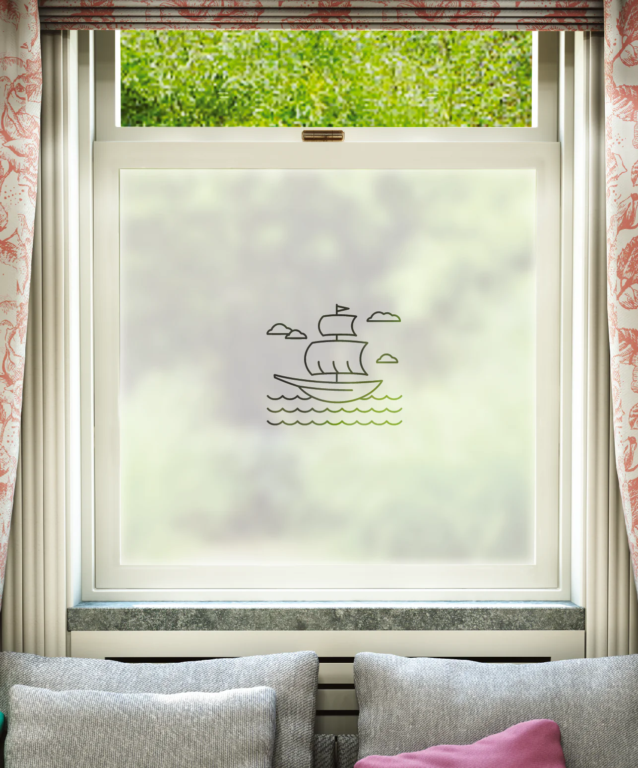 FB128 Frosted Film Pattern