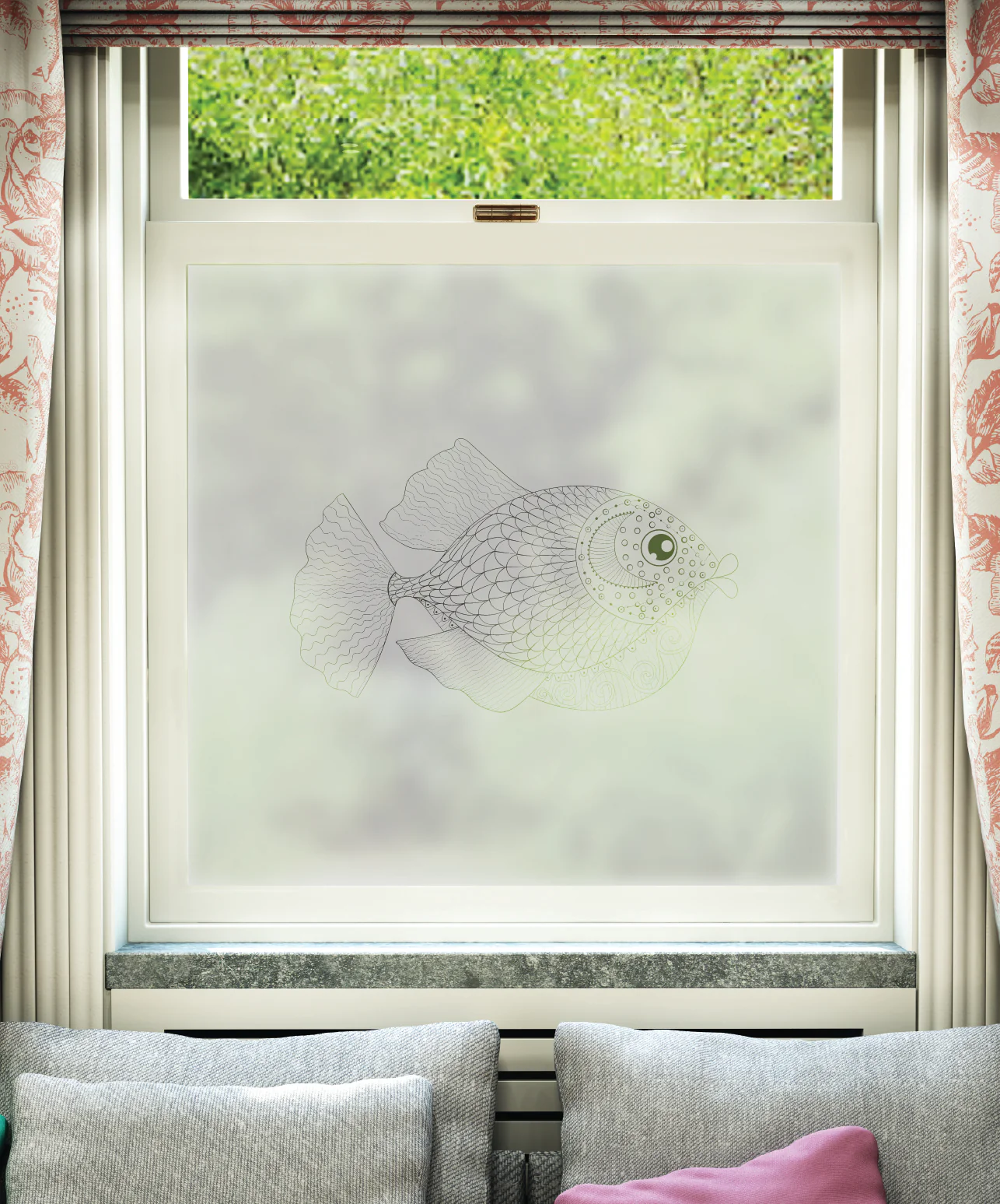 FB146 Frosted Film Pattern