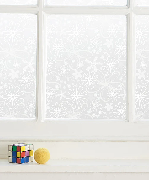 Flower Pop - Helen Russell Creations Designer Window Film - Image 3