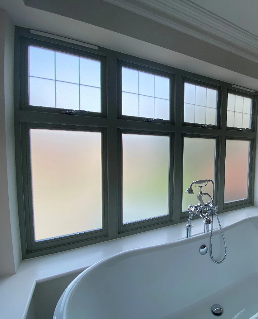 Frostbrite on a Roll - Privacy Window Film - Image 2