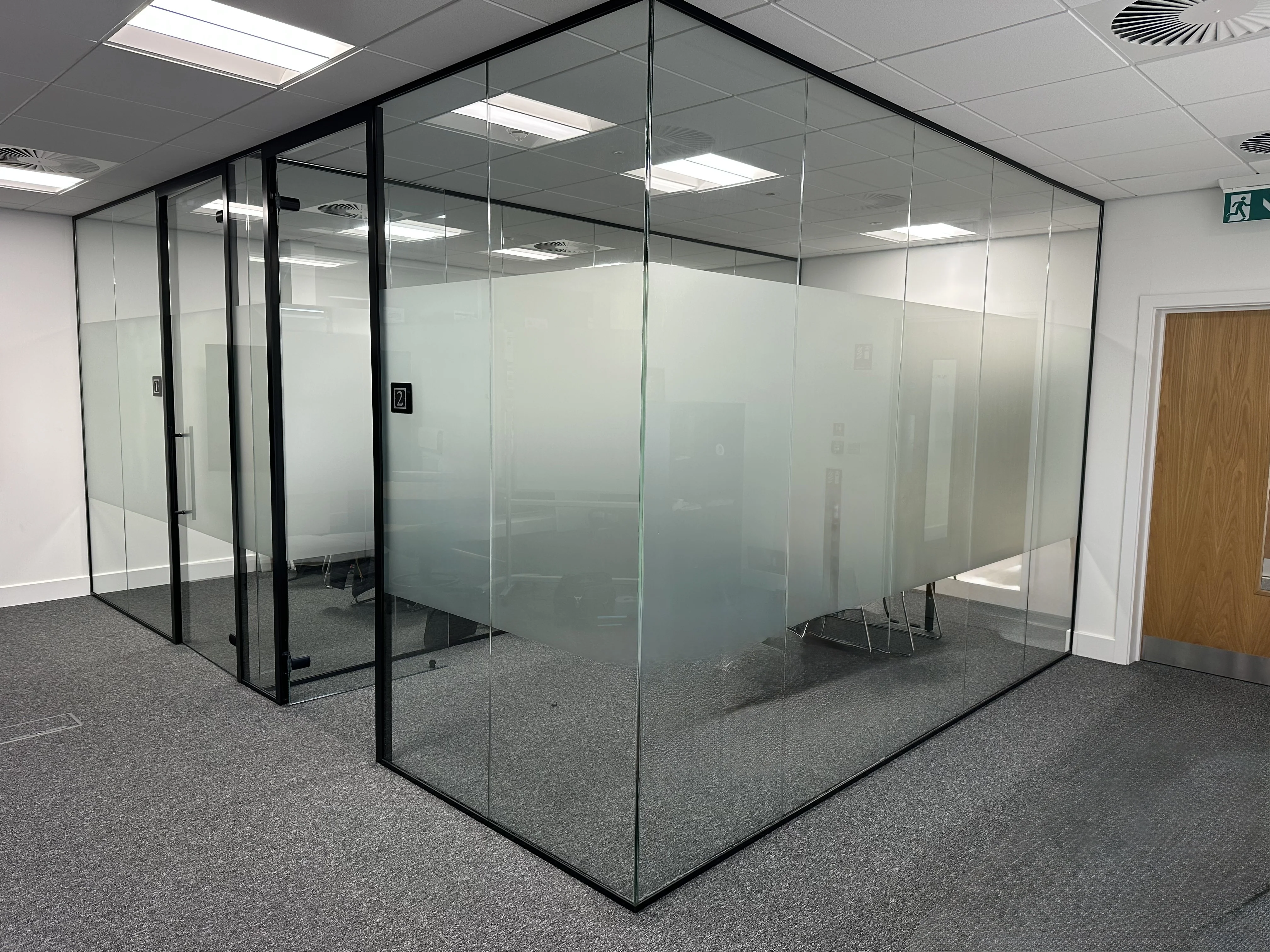 Frostbrite on a Roll - Privacy Window Film - Image 4