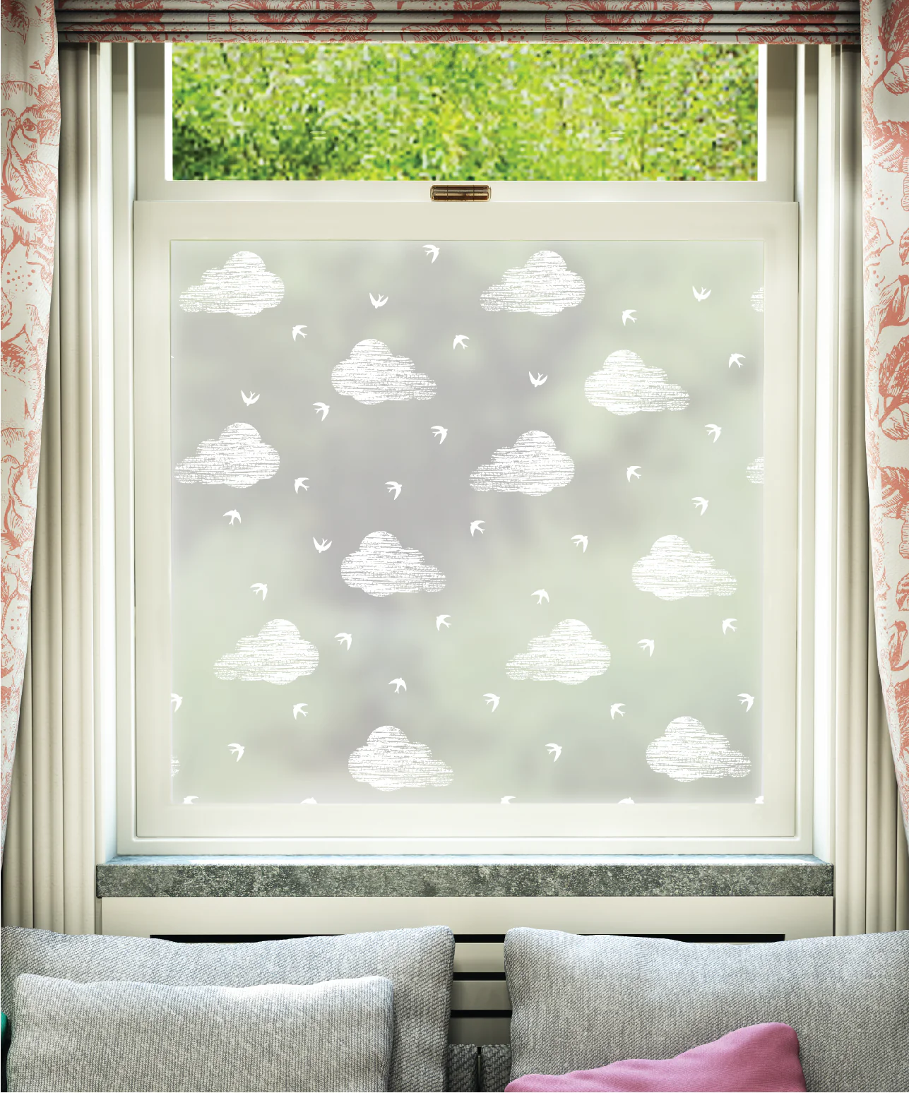 Hazy Days - JoJo CoCo Designer Window Film