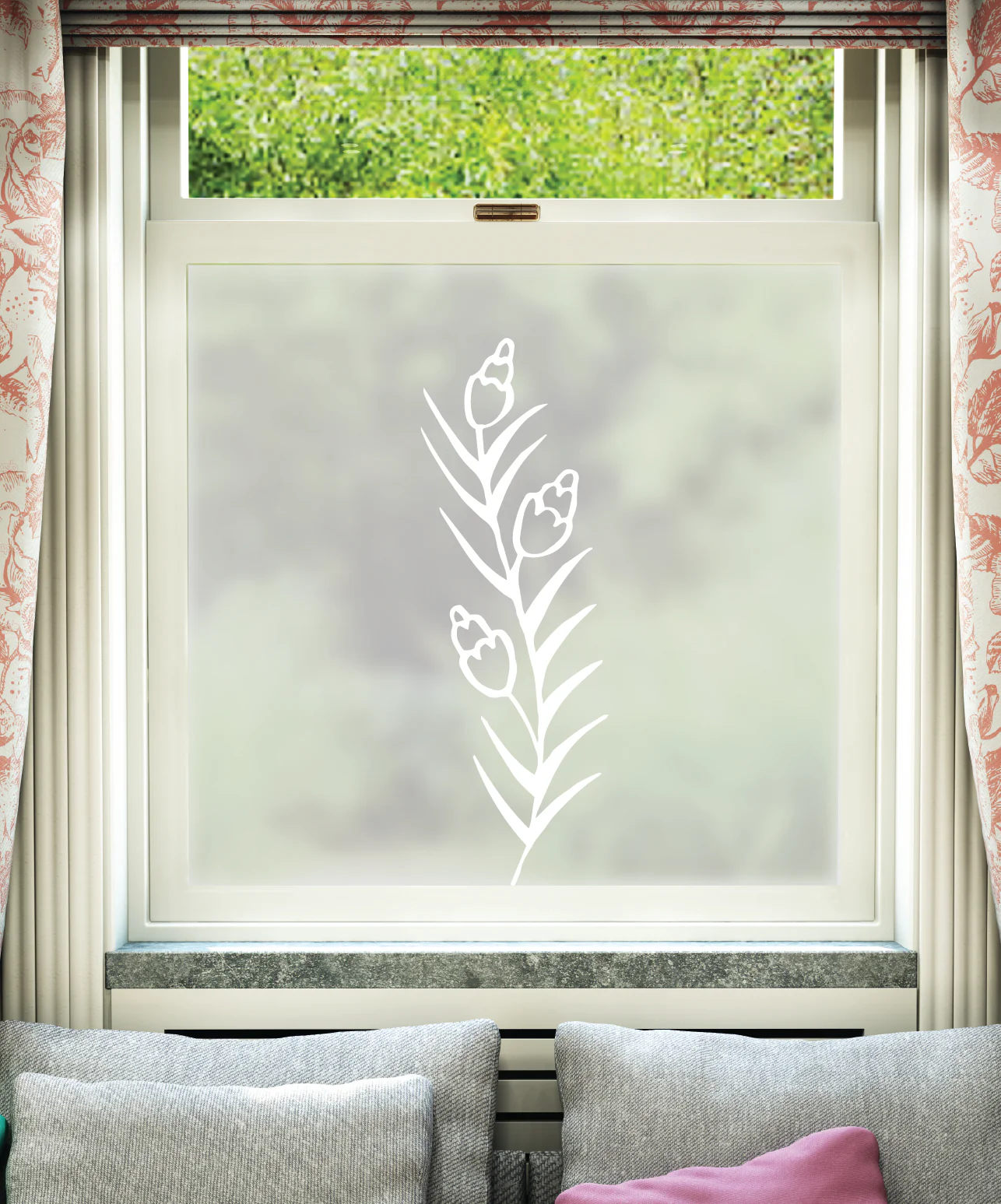 Laub White Printed Pattern