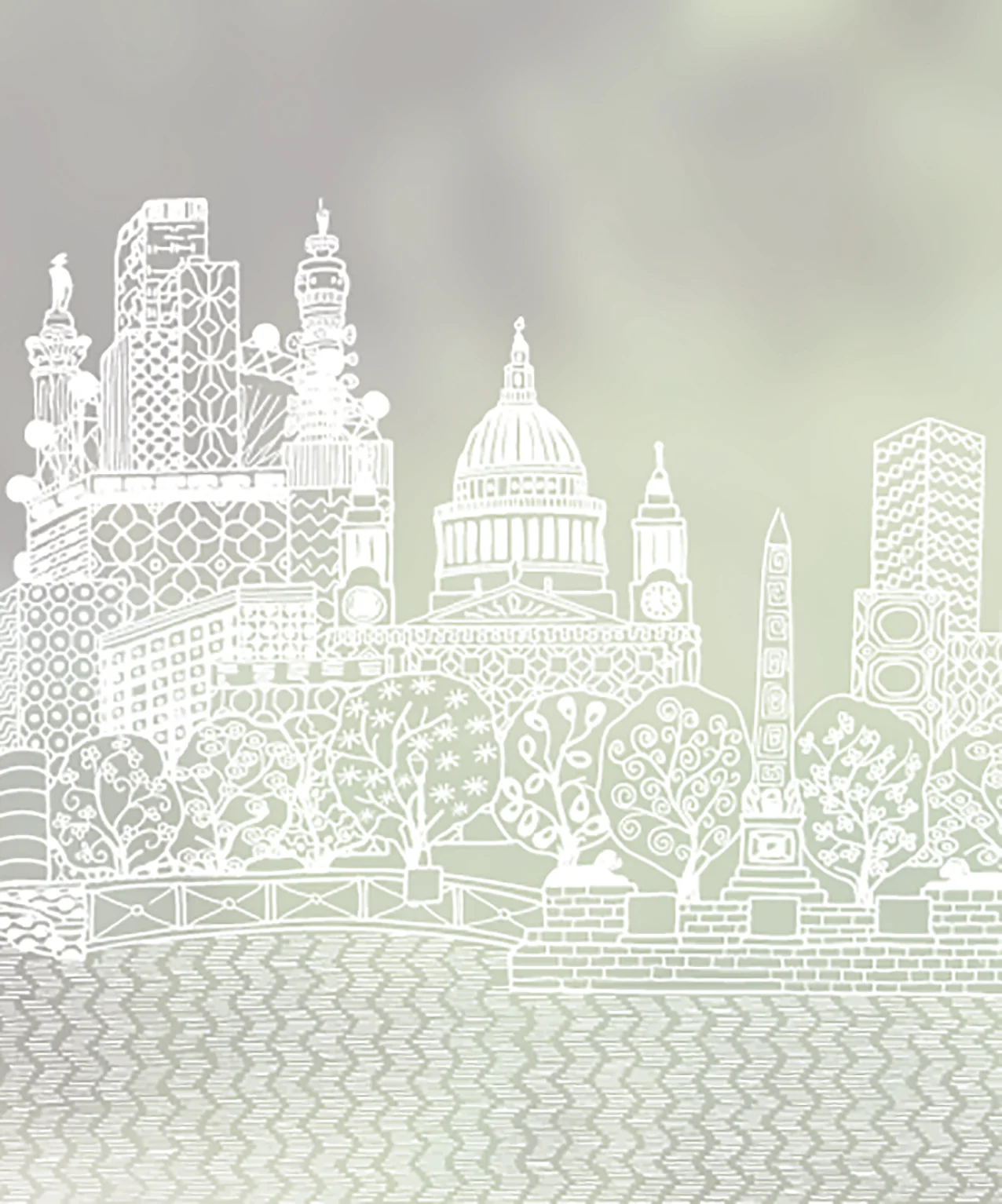 London Calling - Charlene Mullen Designer Window Film - Image 3