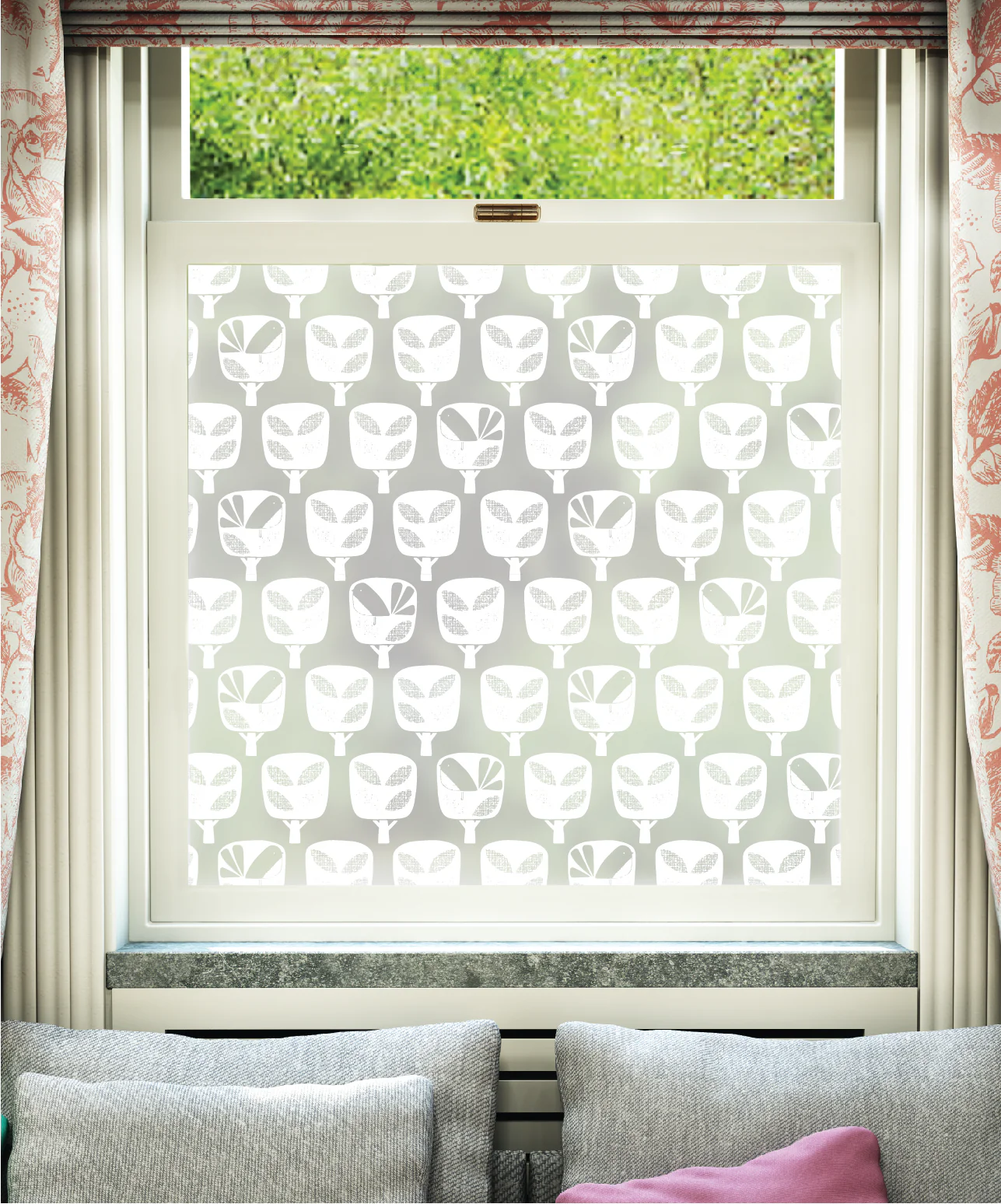 Nesting Birds - JoJo CoCo Designer Window Film