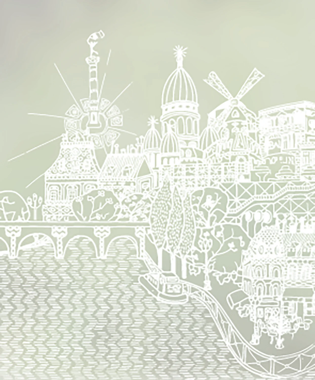 Paris Calling - Charlene Mullen Designer Window Film - Image 3