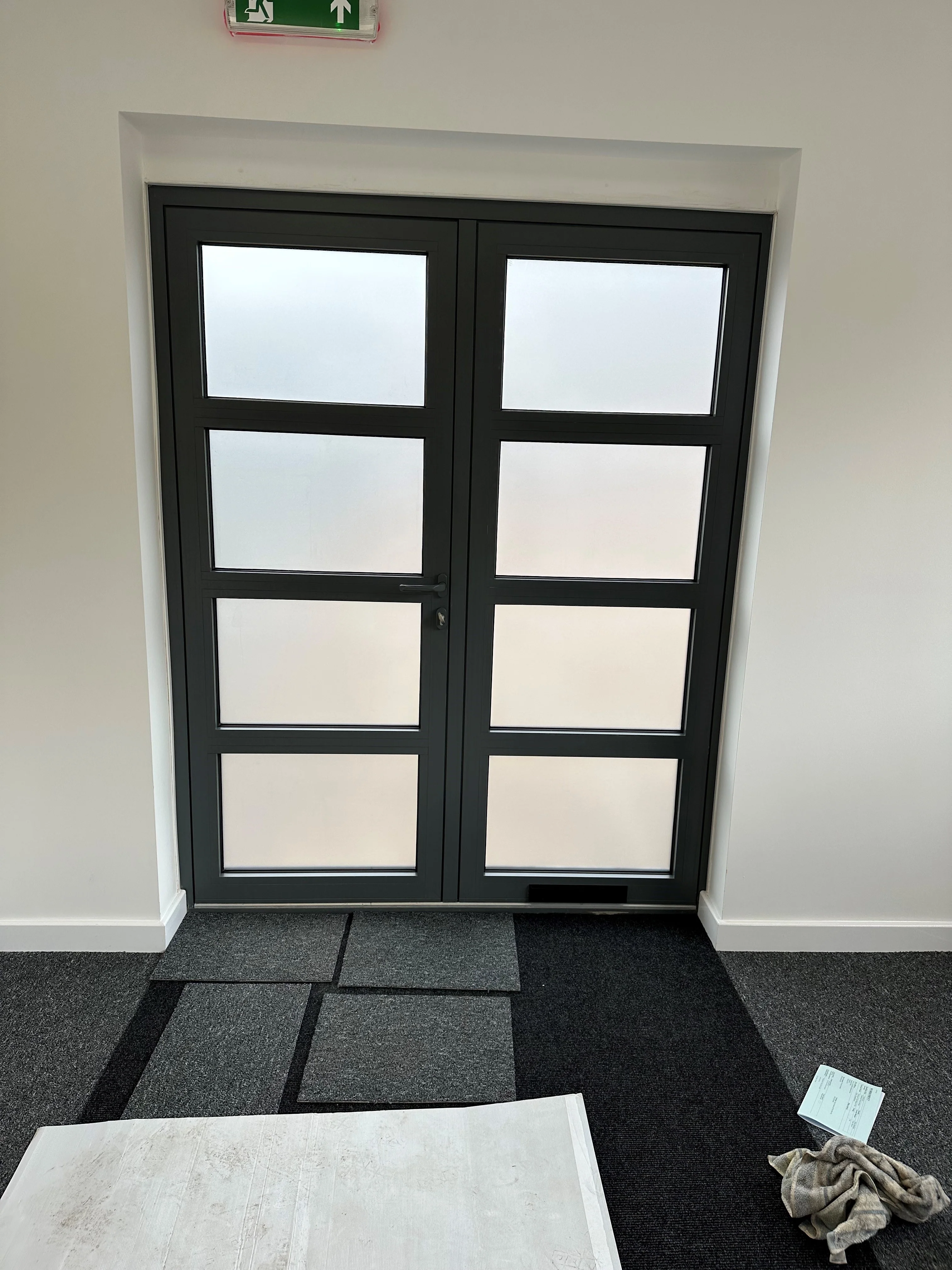 Silver Etch Frosted Film - Privacy Window Film - Image 3