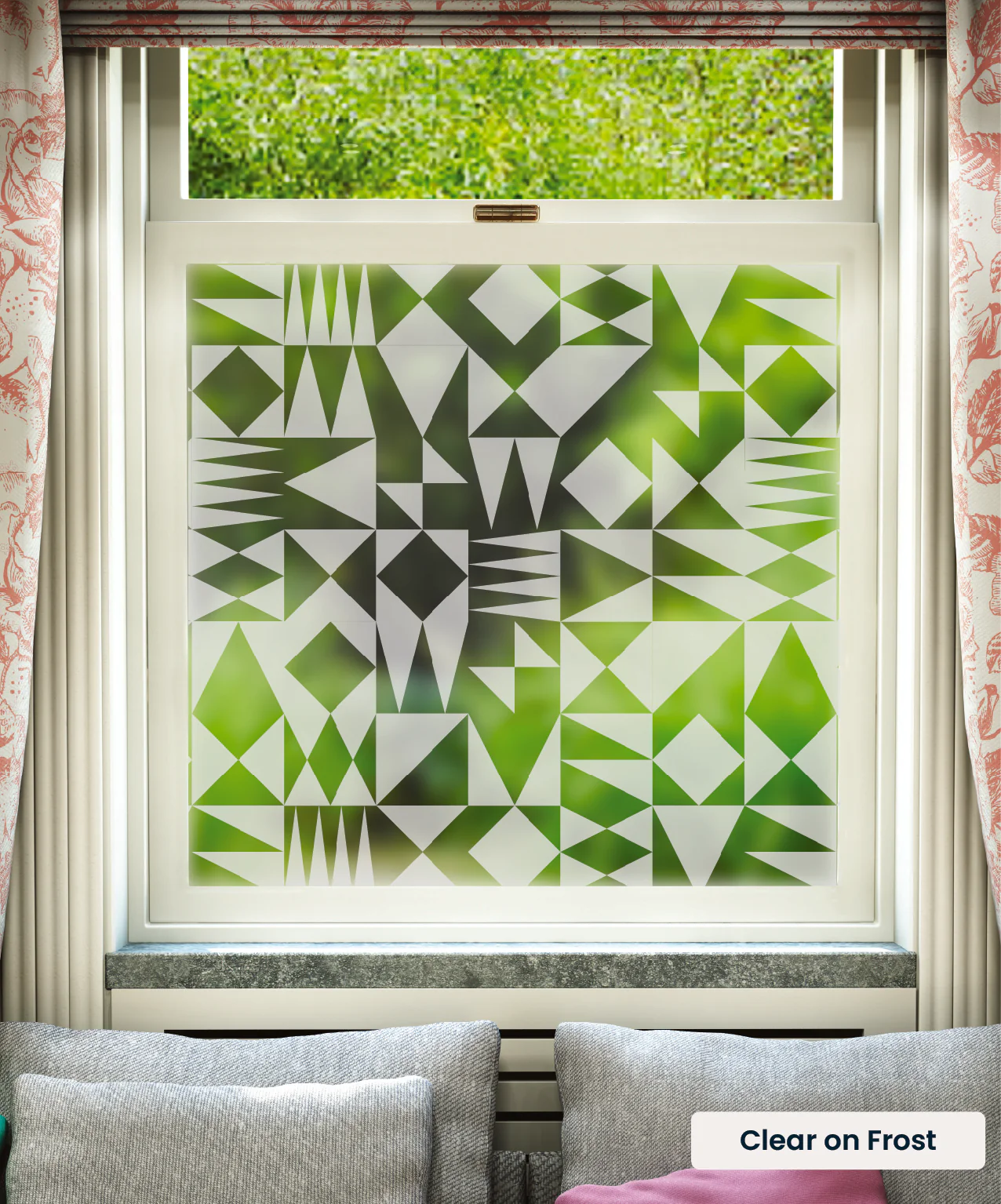Triangulate - Kate Farley Designer Window Film - Image 3