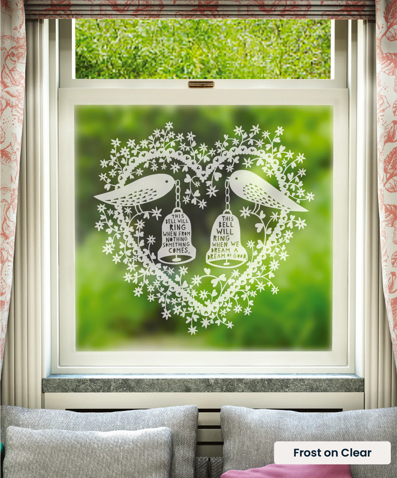 Window Bells - Rob Ryan Designer Window Film - Image 3