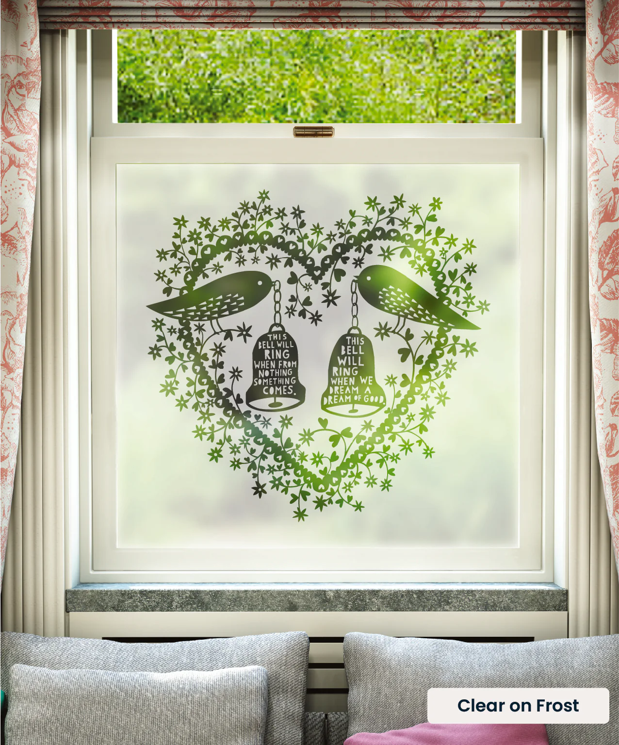 Window Bells - Rob Ryan Designer Window Film - Image 4