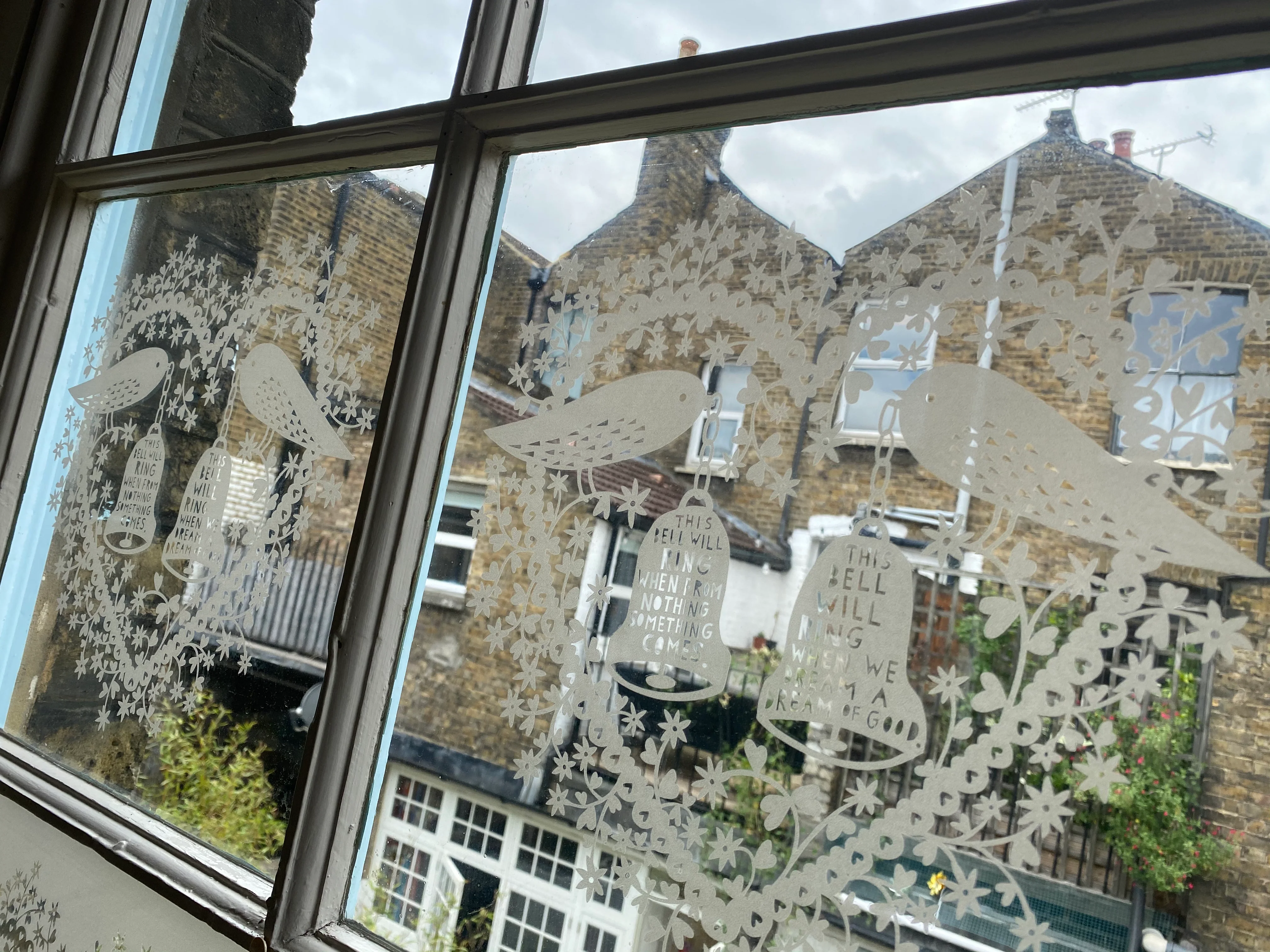 Window Bells - Rob Ryan Designer Window Film - Image 6