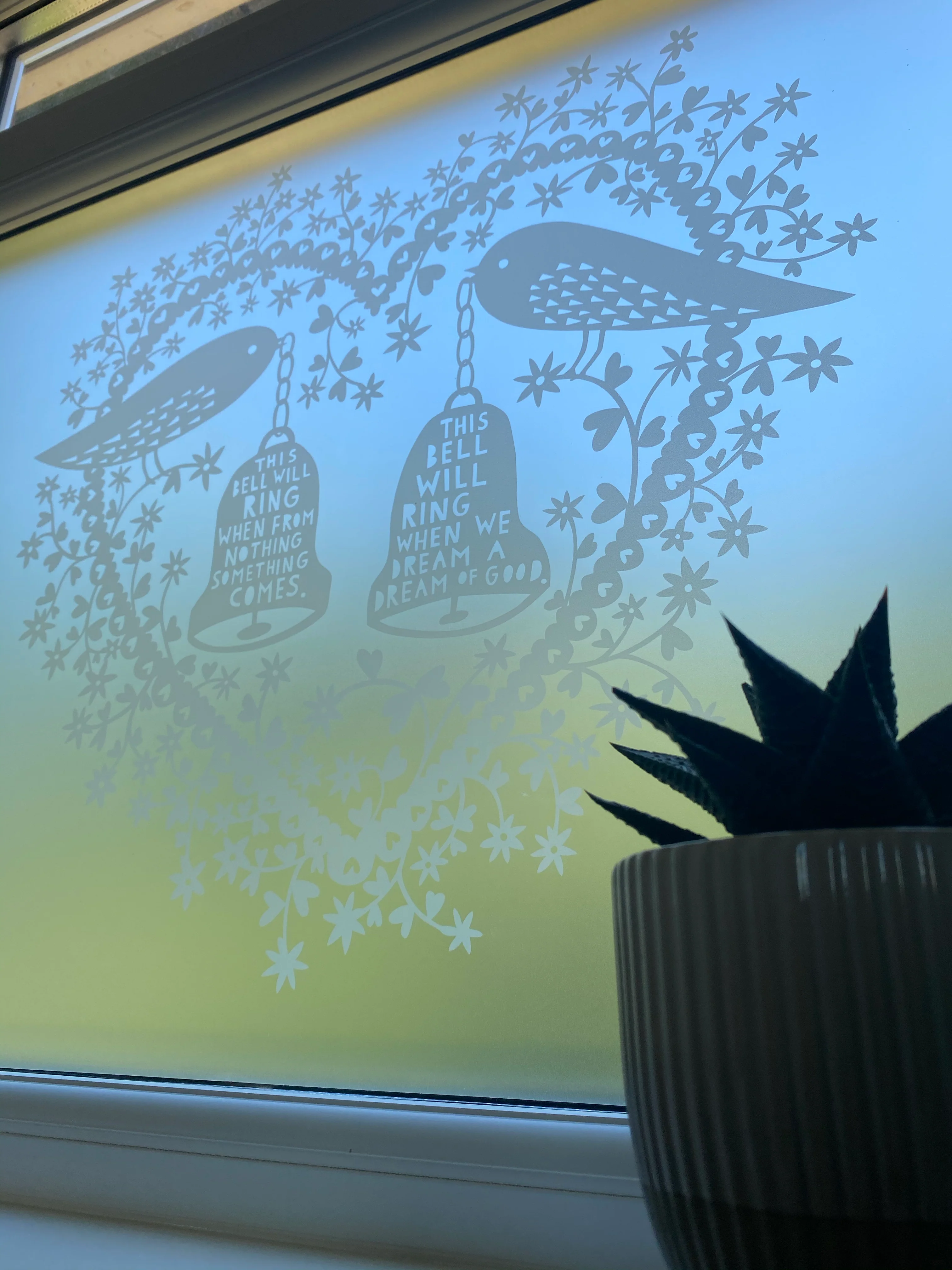 Window Bells - Rob Ryan Designer Window Film - Image 8
